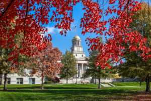 Downtown Iowa City in Autumn