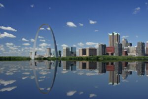 Gateway Arch In St Louis