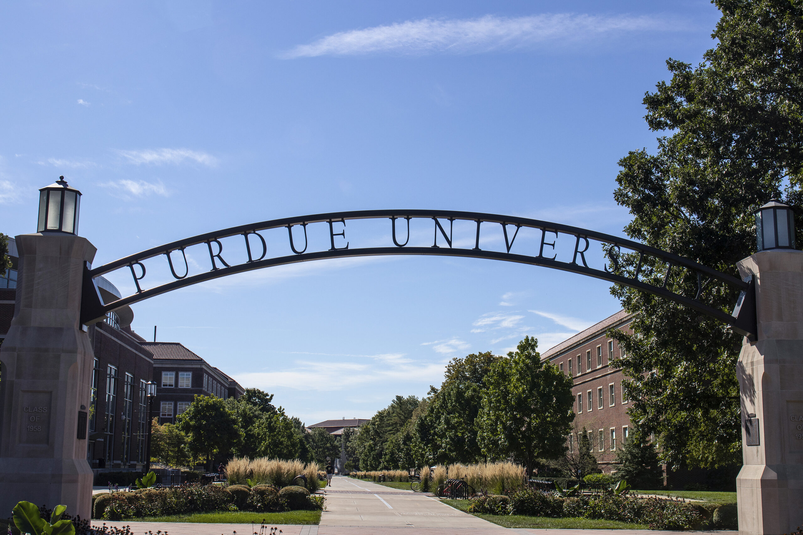 West Lafayette - Circa August 2020: Purdue University Gateway To