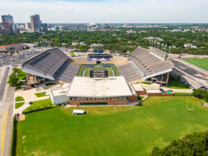 May 29, 2020 - Houston, Texas, USA: May 29, 2020 - Houston, Texas, USA: Rice Stadium is an American football stadium located on the Rice University campus in Houston, Texas.