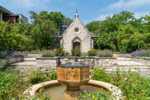 MILWAUKEE, WI,USA - JUNE 19, 2021 -St. Joan of Arc Chapel on the campus of Marquette University.