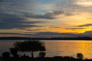 Taken from LAke Washington Boulevard, KIrkland, WA in Late Summer